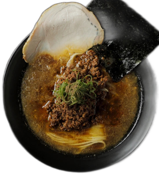 山椒が効いた鶏白湯そば